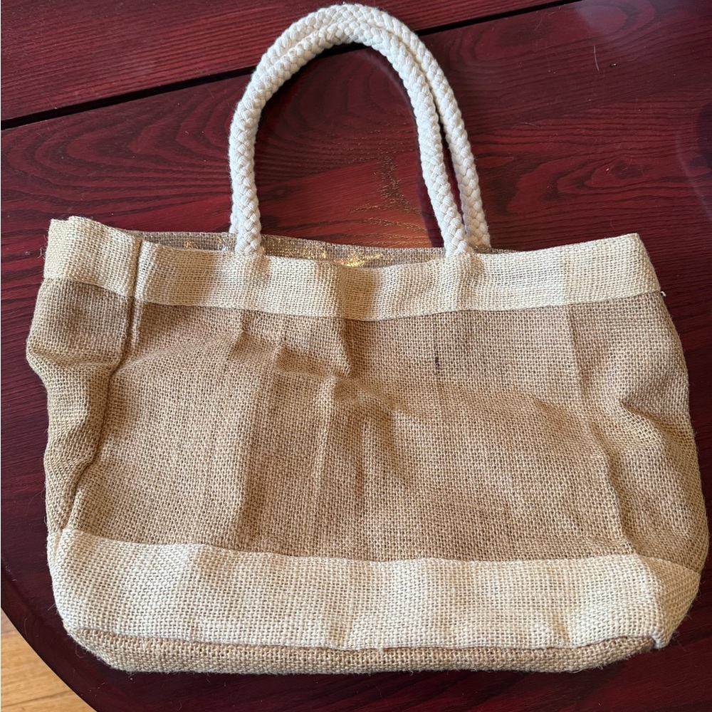 Trader Joe's Jute Tote Bag - Picture 2 of 6